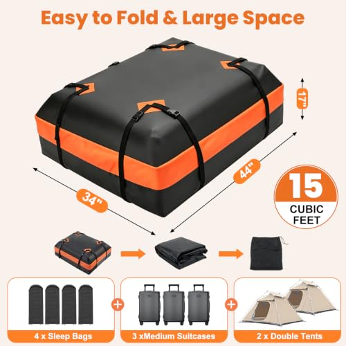 KMFurnila 15 Cu Ft Cargo Bag