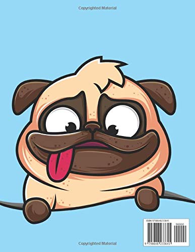 Dog Notebook: Dog Lover Gifts - Lined Journal (Notebook Diary) - Large - 120 Pages - Pug Dog - Image 2