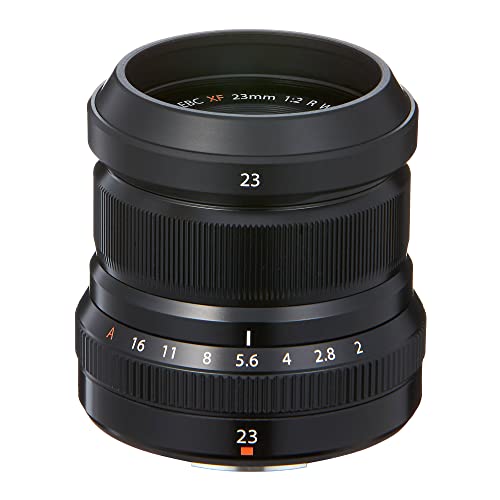 Fujifilm Fujinon XF 23MM F2 R Weather Resistance Prime Lens for | Wedding | Street | Landscapes Content Creation (Full Frame Equivalent = 35MM) with 2+1* Year Warranty