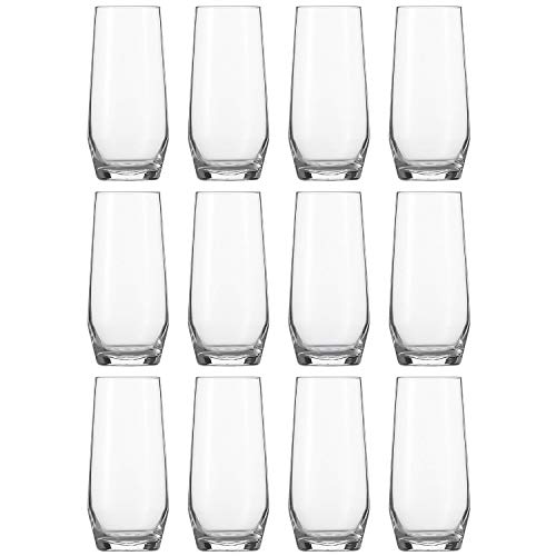 Schott Zwiesel 113771 Pure 12oz Tritan Crystal Tumbler, Clear (Pack of 12)