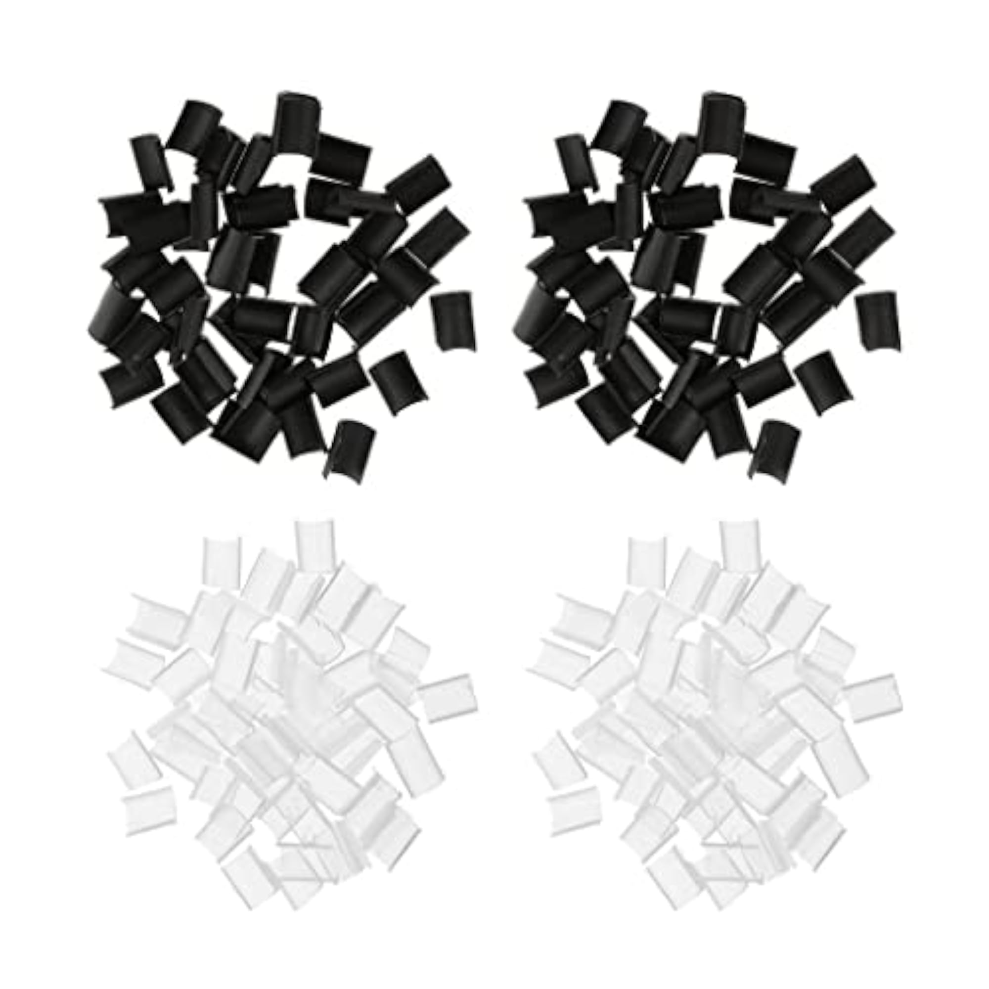 200Pcs Keratin Nail Glue for U Tip Rebond Hair Extensions