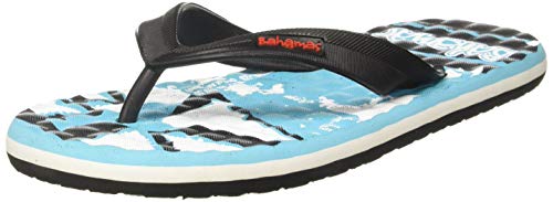 Image of BAHAMAS Women Blue-Black Flip-Flops-3 UK /India (35.5 EU) (BH0028L)