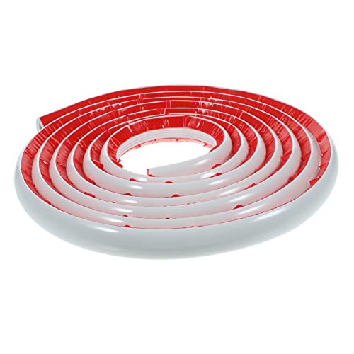 Garneck Self-Adhesive Edge Trim Strip for Bathroom and Kitchen Sealing - Waterproof Caulk Tape for Tubs Sinks and Floors White Decorative Caulk Strip Easy Install 10ft Long