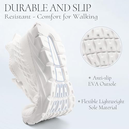 Image of Sneakers for Men Running Shoes Lightweight Tennis Walking Athletic Gym Workout Casual Summer Slip on Slippers