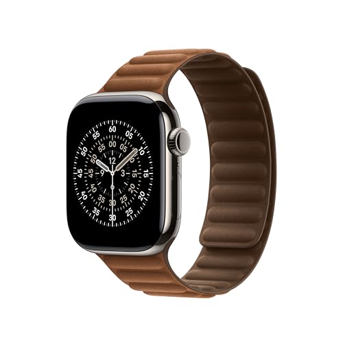 Image of Apple Watch Band - Magnetic Link - 42mm - Caramel - M /L