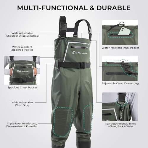 Image of Calamus WaveWalker Fishing Waders for Men & Women