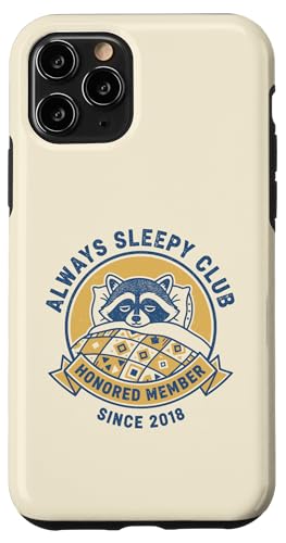 Always Sleepy Club �A���C�O�} �������D�� �ӑĂȃ��[���A �X�}�z�P�[�X iPhone 11 Pro �p