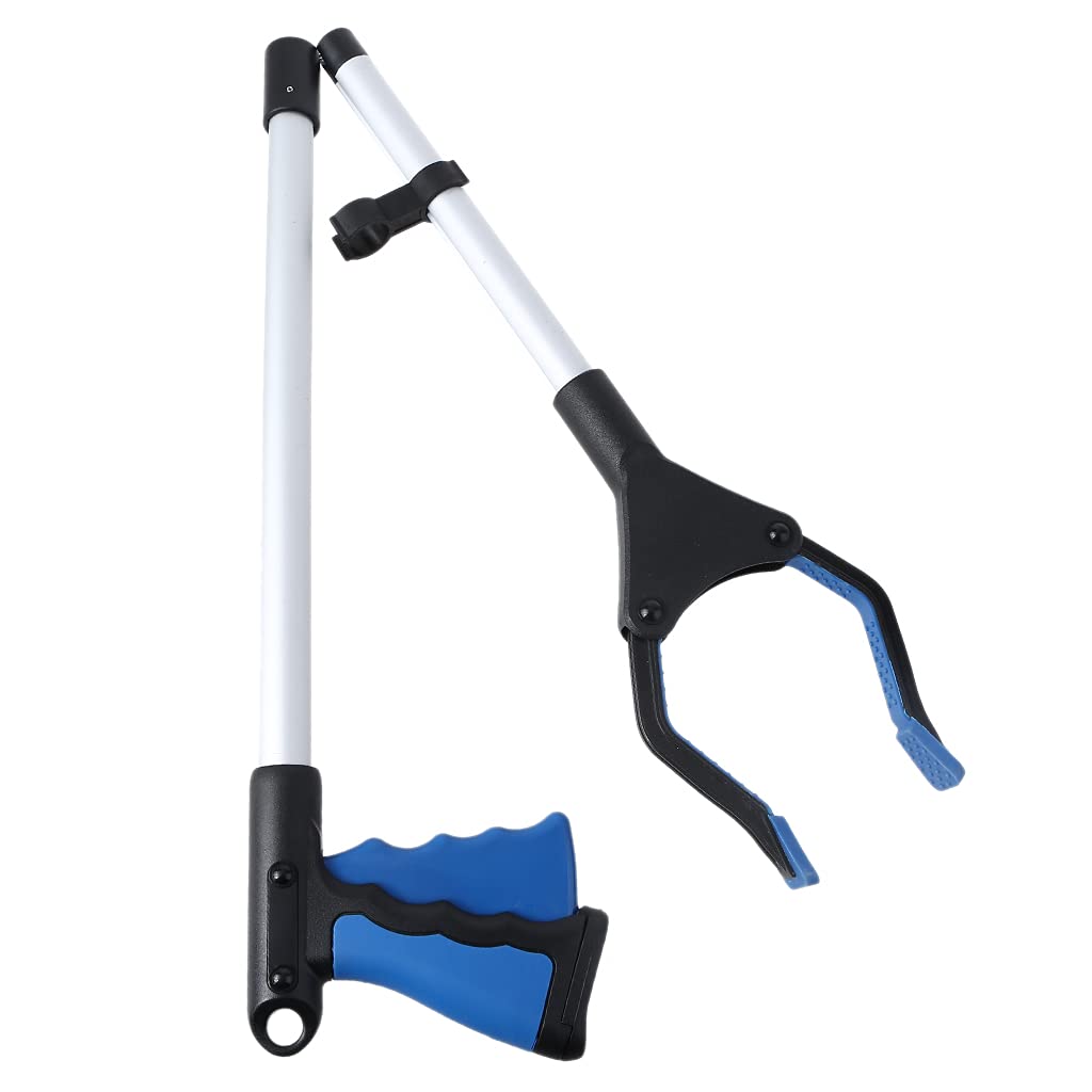 Long Arm Trash Picker Foldable Gripper Pick Up Grabber Lightweight Extender Gripping Rubbish Litters Garbage Garbage Grabber Heavy Duty