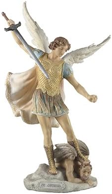 Veronese Resin Statue 10 1/2"St. Michael