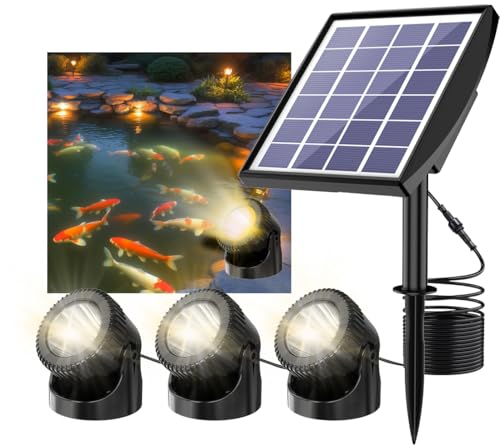 Solar Pond Lights LED Underwater