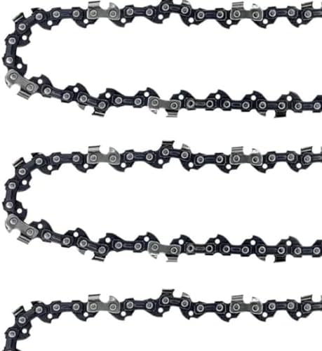 4 Pack 12 Inch Chainsaw Chain 3/8 LP Pitch.050 Gauge 45 Drive Links,S45 Replacement Blade Fits Craftsman Echo Remington chainsaw Accessories - 4