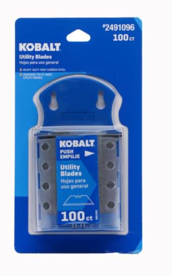 K.balt 3/4-in Carbon steel Utility Razor Blade (100 -Pack)