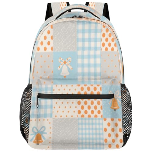 Mochila escolar de viaje para estudiantes y adolescentes con lazos