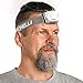 Foxelli Headlamp Flashlight - 165 Lumen, 3 x AAA Batteries Operated (Included), Bright White Cree Led & Red Light, Perfect for Runners, Lightweight, Waterproof, Adjustable Headband
