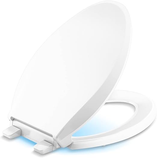 KOHLER 75796RL0 Cachet Nightlight Readylatch QuietClose Elongated