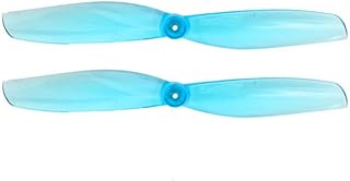 Gemfan 65MMS Durable 2-Blade Props (1/1.5mm Shaft - Set of 8) - 1.5mm - Blue