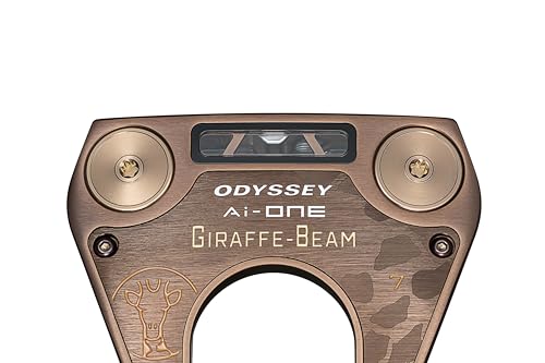 オデッセイ(ODYSSEY) 右用 パター Ai-ONE GIRAFFE-BEAM #7 クランクホーゼル (マレットタイプ STROKE LAB 90シャフト 専用カラーラベル 34インチ) スチール メンズ 7枚目