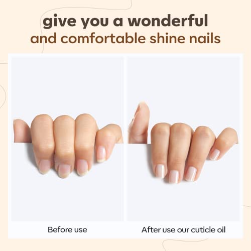 Modelones Cuticle Oil,4Pcs Nail Cuticle Oil Pen For Nails Natural Cuticle Revitalizing Oil Nourishing Essential Oils For Repaired Nail Strengthener Nail Growth For Damaged Nails Kit 4 * 8Ml #TOP3