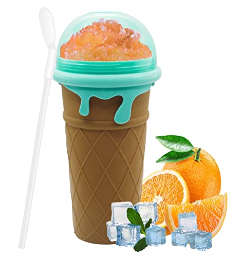 RAUMAXE Slushy Cup 500ML Frozen Magic Maker Cooling Cup Freeze Mug Milkshake Smoothie Mug