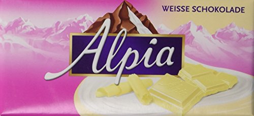 Alpia Schokolade Weisse, 20er Pack (20 x 100 g)