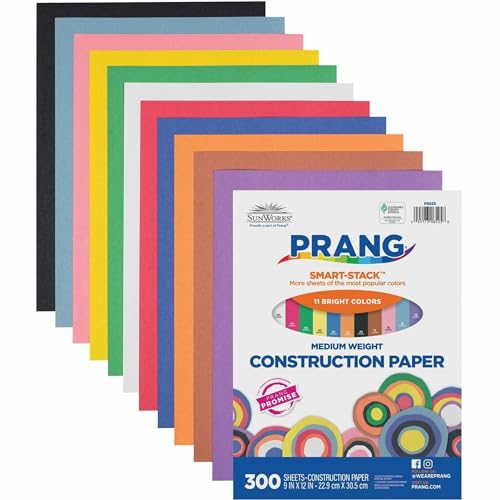 Image of Prang/SunWorks Construction Paper Smart-Stack 9x12"