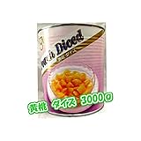 天狗 業務用 黄桃 3kg 缶詰め ダイスカット