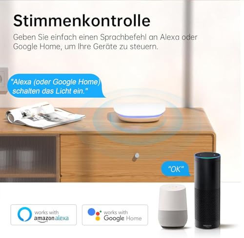 Gateway Zigbee y Bluetooth Modo Dual AVATTO para App Smart Life y Tuya 6