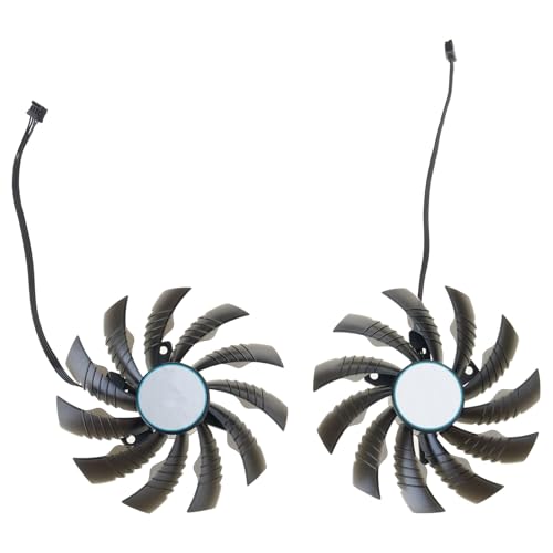 Zkydhbd Ventola di raffreddamento della scheda grafica 4pin DC12V per 3050 3060 3060TI Efficace gestione del calore PLD10010S12H efficiente dissipazione del calore