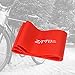BESSTUUP Lightweight Nylon Bike Tire Liners, Inner Tube Flat Protectors, Puncture Proof Tape for Road, MTB and BMX Bicycles - 26in Red 80mm
