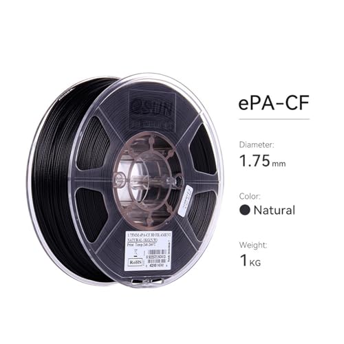 Filamento de Nailon PA-CF 1,75 mm para Impresión 3D - Fernando Cortés Filamento de Nailon PA-CF 1,75 mm para Impresión 3D - Fernando Cortés