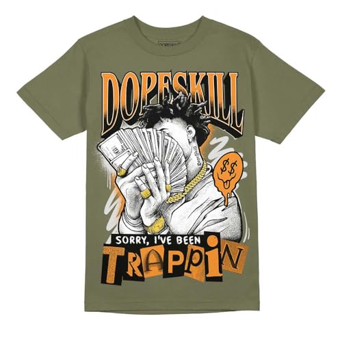Image of DopeSkill Graphic Tee Streetwear Hip Hop Hypebeast Street Style Unisex T-Shirt Sneaker Colour Matching Shirts Cool Flexing