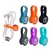 SUNFICON 6 Pack Cable Organizers Magnetic Cable Clips Earbuds Cords Winder Bookmark Clips Whiteboard Noticeboard Fridge Magnets USB Cable Manager Keeper Wrap Ties Straps for Home Kitchen,Office,School