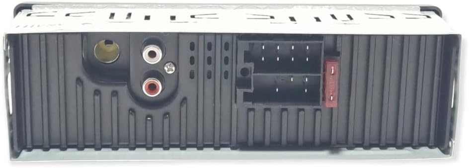 H-Tech HT-1023 Car Stereo Rear View with Connections