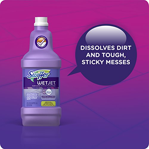 Swiffer WetJet Multi-Purpose Floor Cleaner Solution With Febreze Refill, Lavender Vanilla And Comfort Scent, 42.2 Ounce (Pack of 2) by Swiffer - Image 5