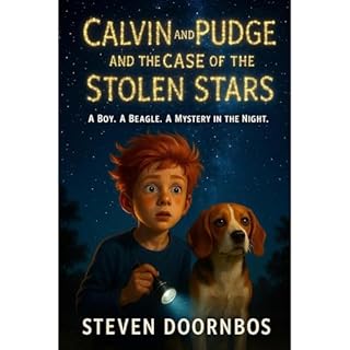 Calvin and Pudge and the Case of the Stolen Stars. Suspense, mystery and a read to me books for kids 5-12 Audiobook By Steven