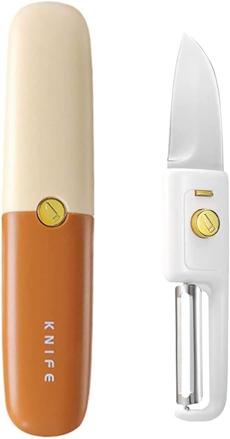 BIGXEN Vegetable Peeler, Multifunctional Fruit Peelers with Blades Stainless Potato Peeler Stainless Steel Shredder Slicer for Cabbage, Apple, Carrot (2 in 1)