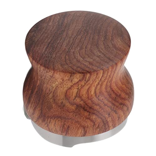 Distribuidor de café de acero inoxidable 304 y mango de palisandro para espresso 8