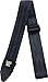 Ernie Ball Seatbelt Webbing Guitar Strap, Black (P04139)