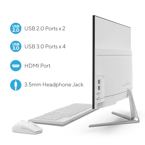 Image of 24 inch All-in-One Desktop PC with Windows 11