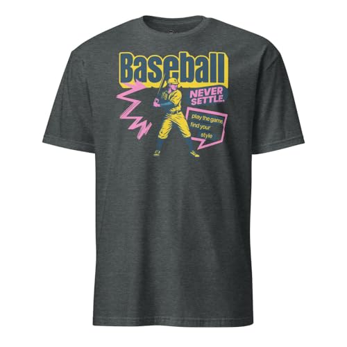 T-shirt baseball streetwear vêtements sportifs unisexe