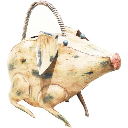 HomeStock Iron Pig Watering Can