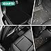 GXARTS Waterproof Car Floor Mats Carpet Full Set Fit for Ford Fiesta SE S ST Titanium 2011 2021 2013 2014 2015 2016 2017 2018 | All-Weather Protect, Anti Sliding Backing