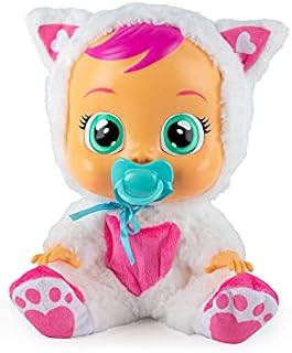 Cry Babies Daisy | Interactive Baby Doll Crying Real Tears with Pyjama - Toys & lifelike baby doll for kids +18 Months