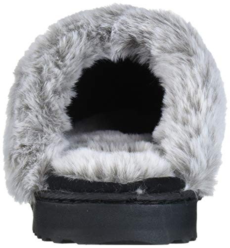 Dearfoams Women's Allison Fairisle Or Solid Chenille Knit Scuff Slipper3