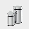 Noksi Swivel Cover Trash Can Stainless 5 LT (NV10035)