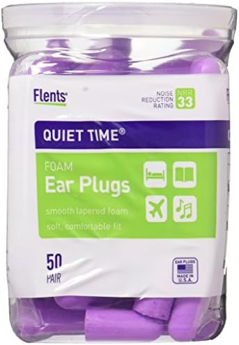 Flents Quiet Time Soft Comfort Ear Plugs 50 Pair (Pack of 2)
