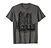 Vintage Paris France City Notre-Dame Cathedral Souvenir T-Shirt