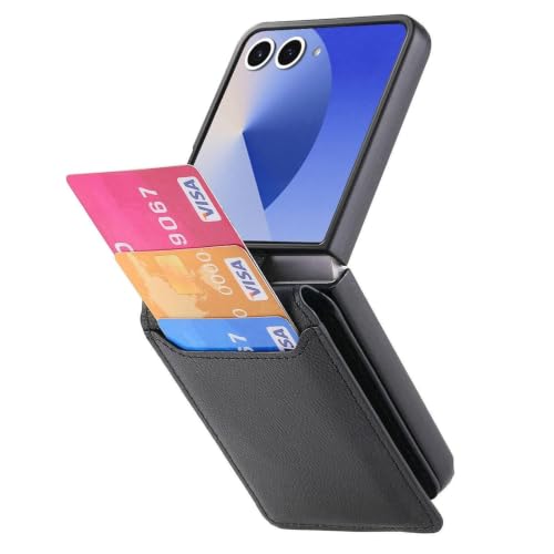 For Motorola Razr 70 Ultra/70 Plus/70 �p�P�[�X�A�J�[�h�}���t���A���`�X�N���b�`�L�b�N�X�^���h�J�o�[�t�� PU ���U�[�V�F��