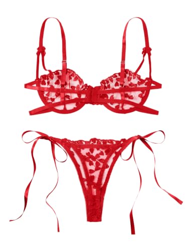 Image of Lilosy Sexy Lingerie Set 2 Piece Women Bra and Panty