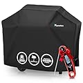Grill Cover for Outdoor Grill 55 Inch – Bonus Meat Thermometer Included, Heavy Duty Waterproof BBQ Gas Grill Cover for Outside, UV & Fade Resistant, Compatible with Most 3–4 Burner Grills
